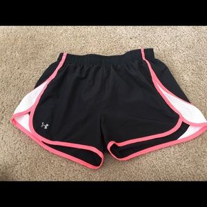 Under Armor Running Shorts.
